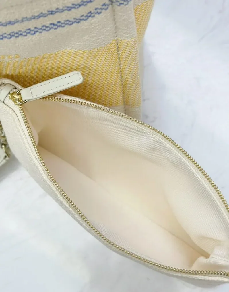 Chanel Large Deauville Tote Bag Sand /