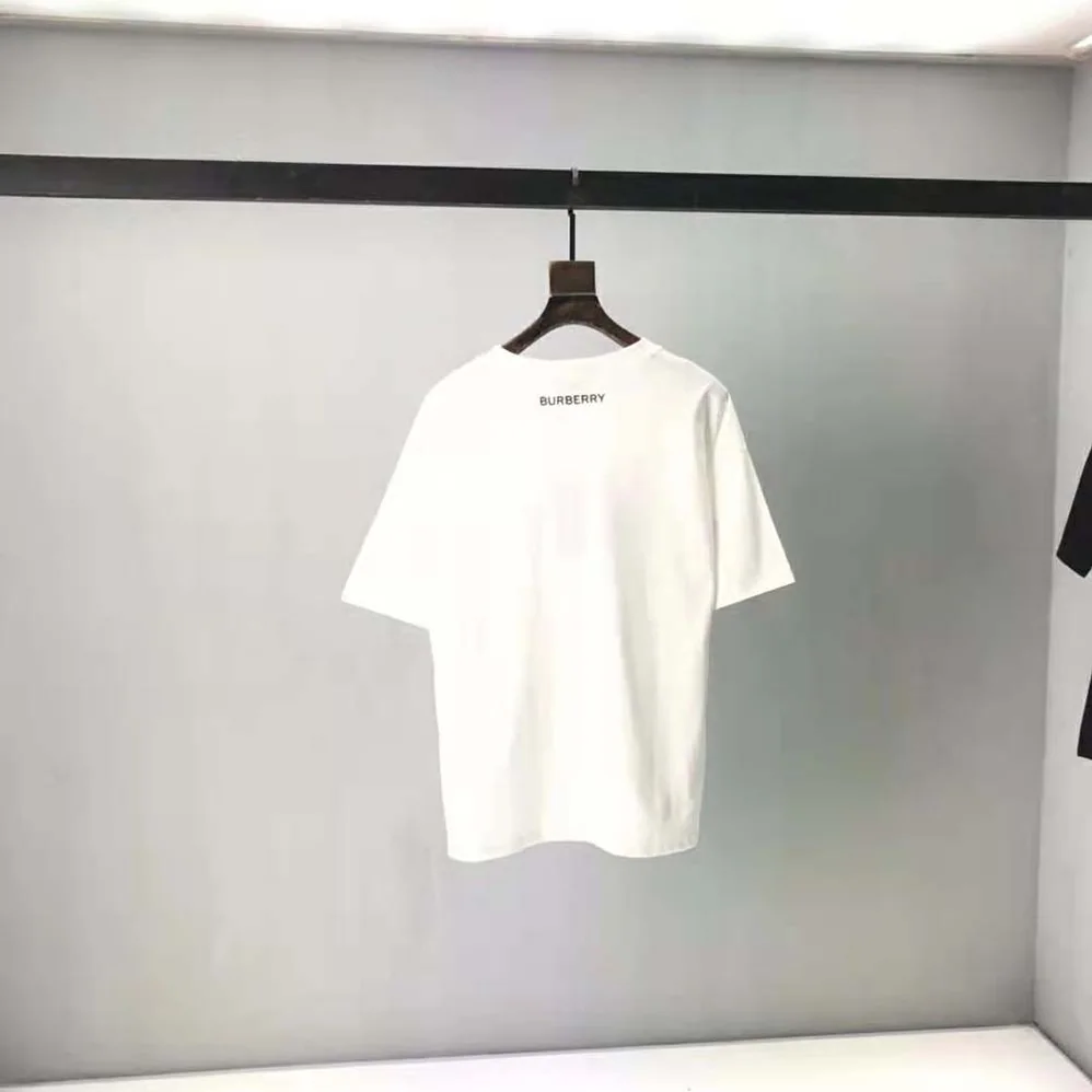 Burberry Monster Graphic Cotton Oversized T-shirt for Men in White Burberry Monster Graphic Cotton Oversized T-shirt for Men in White