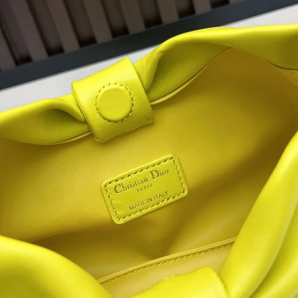 Dior Small Dior Bow Bag Buttercup Lambskin for Women Dior Small Dior Bow Bag Buttercup Lambskin for Women