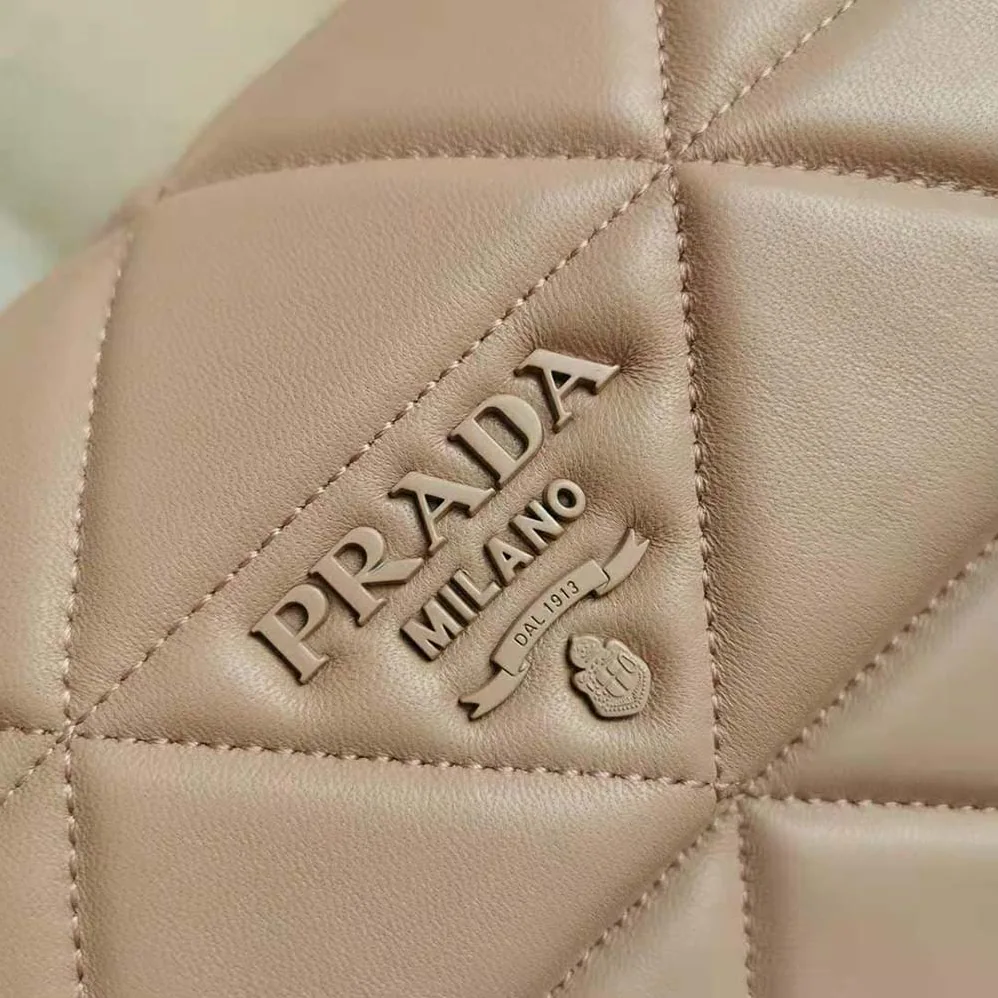Prada Large Nappa Leather Prada Spectrum Bag for Women in Pink Prada Large Nappa Leather Prada Spectrum Bag for Women in Pink