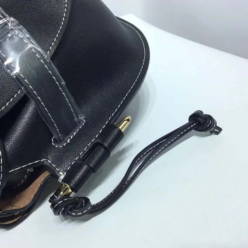 Loewe Mini Gate Bag Light Black Color for Women Loewe Mini Gate Bag Light Black Color for Women