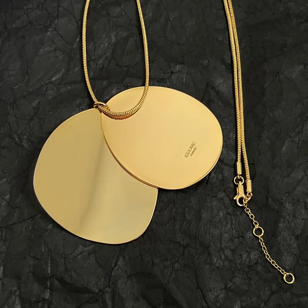Celine Petale Necklace in Brass with Gold Finish for Women Celine Petale Necklace in Brass with Gold Finish for Women