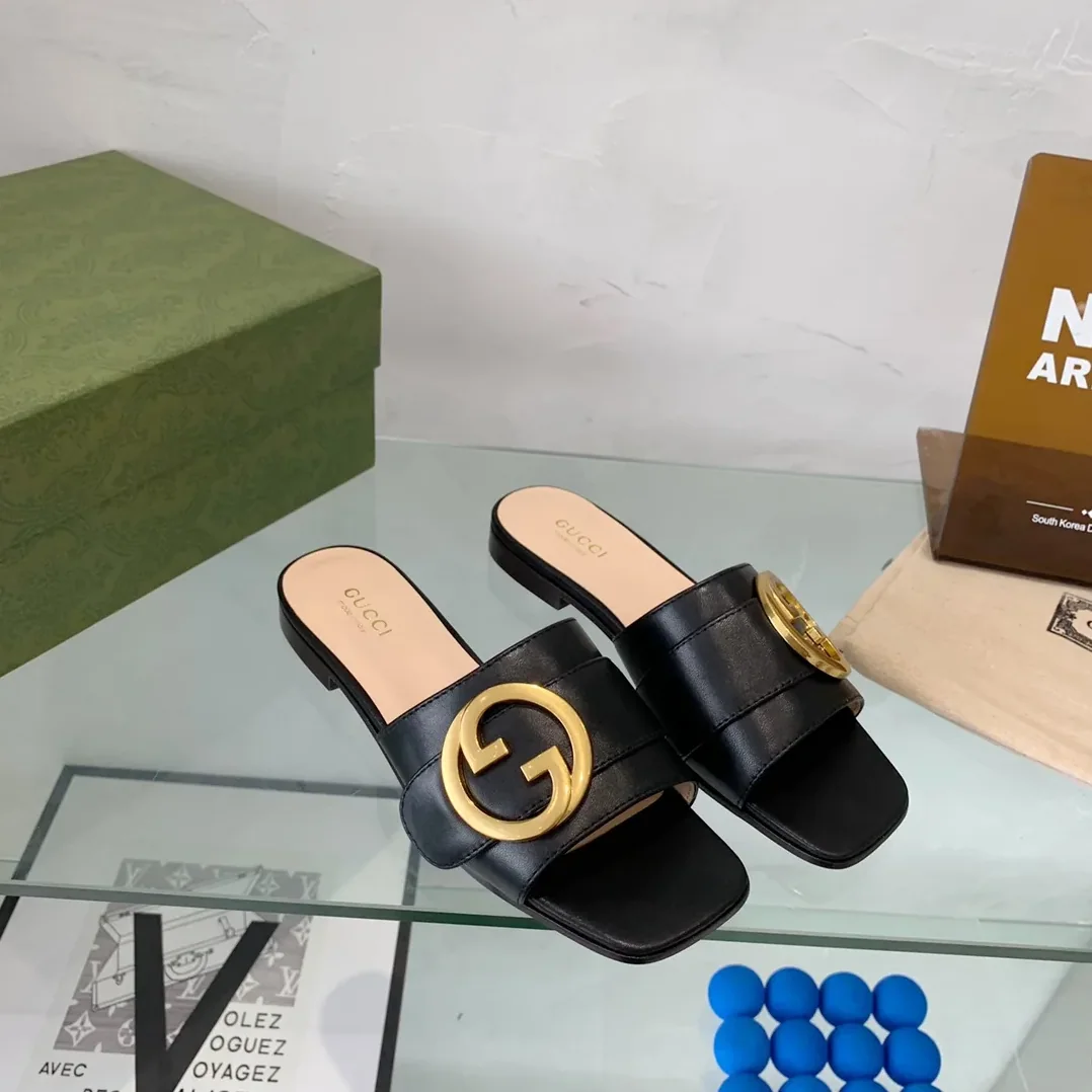 Gucci Blondie Slide Sandal Black