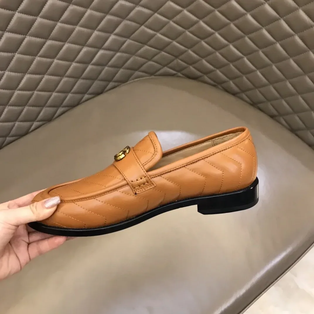 Gucci Loafer With Interlocking G Light Brown Gucci Loafer With Interlocking G Light Brown