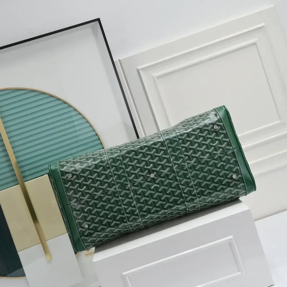 Goyard Boston 50 Bag for Unisex in Green Goyard Boston 50 Bag for Unisex in Green