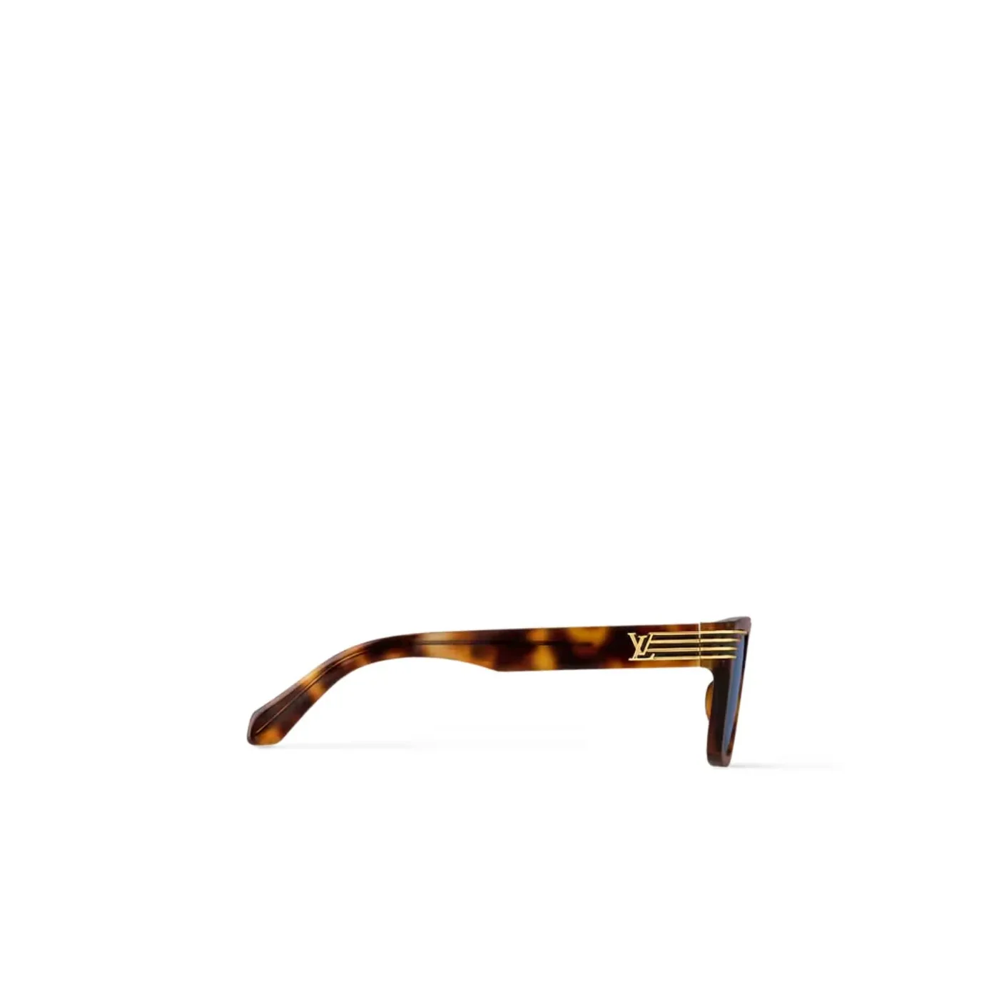 Louis Vuitton Slide Square Sunglasses Chocolate Tortoise