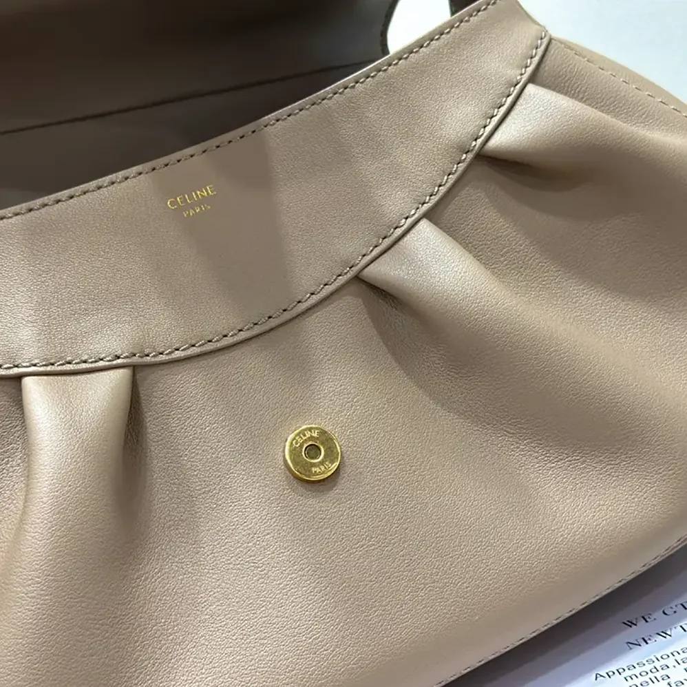 Celine Medium Polly Bag in Supple Calfskin 115633FDU.18BP for Women Celine Medium Polly Bag in Supple Calfskin 115633FDU.18BP for Women