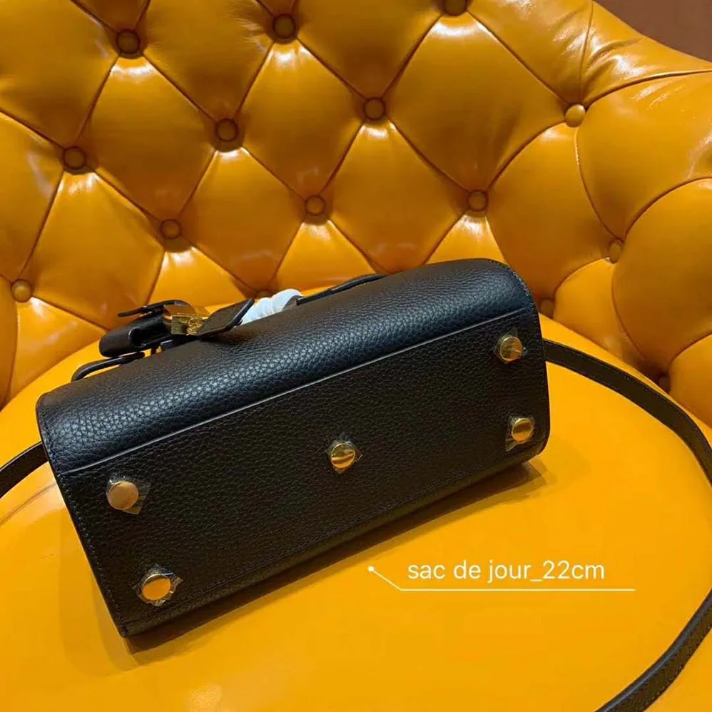 Saint Laurent YSL Classic Sac De Jour Nano Grained for Women in Black Saint Laurent YSL Classic Sac De Jour Nano Grained for Women in Black
