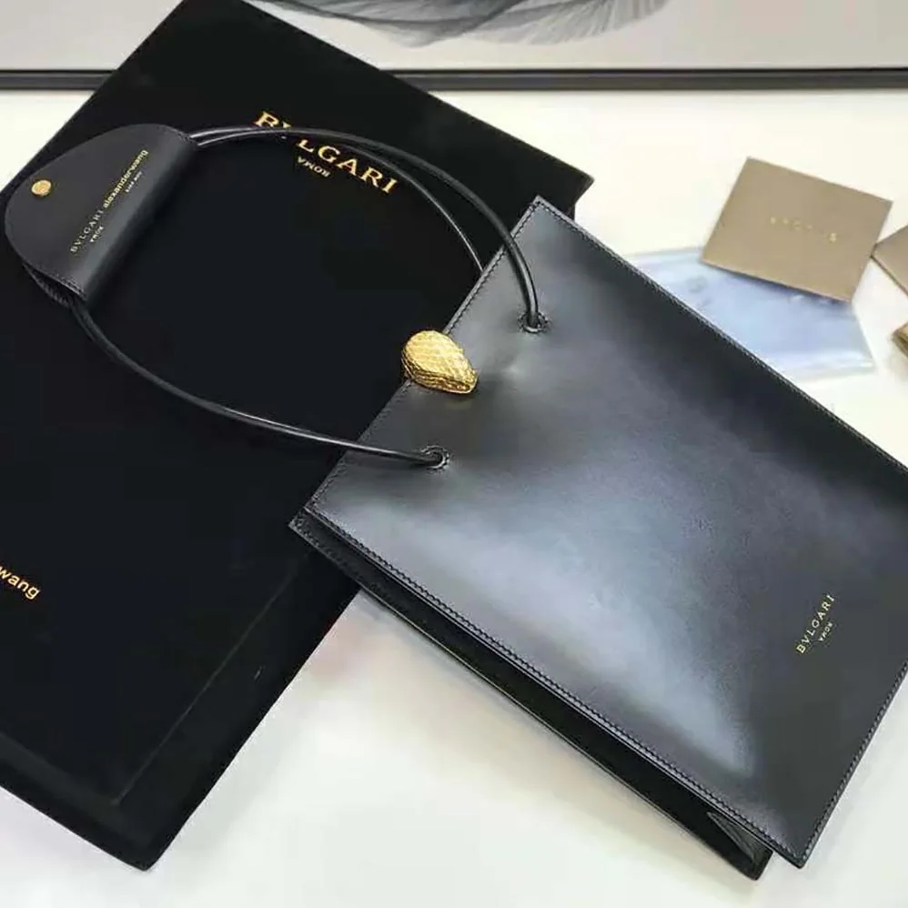 Bvlgari Alexander Wang X Bvlgari Tote in Calf leather for Women in Black Bvlgari Alexander Wang X Bvlgari Tote in Calf leather for Women in Black