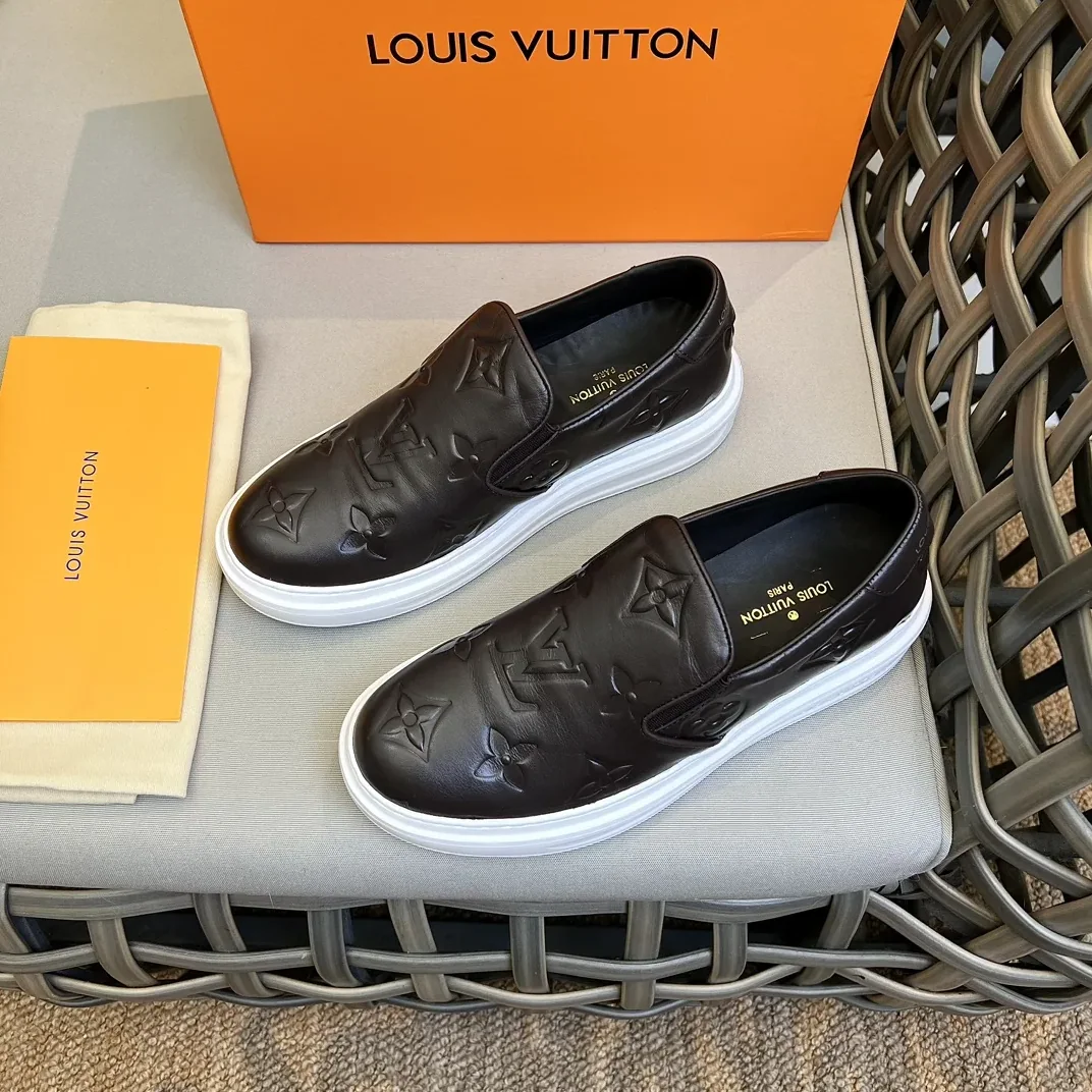 Louis Vuitton Beverly Hills Slip On Brown Louis Vuitton Beverly Hills Slip On Brown