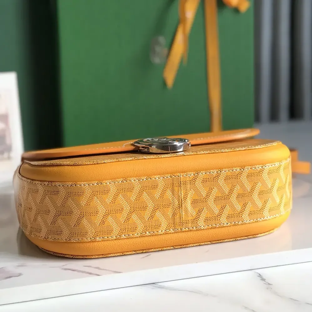 Goyard 233 Bag for Unisex in Yellow