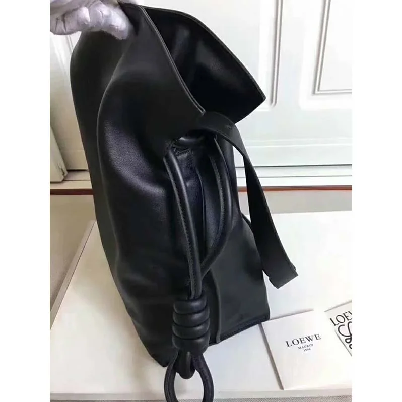 Loewe Flamenco Knot Small Bag Black in Nappa Leather for Women Loewe Flamenco Knot Small Bag Black in Nappa Leather for Women