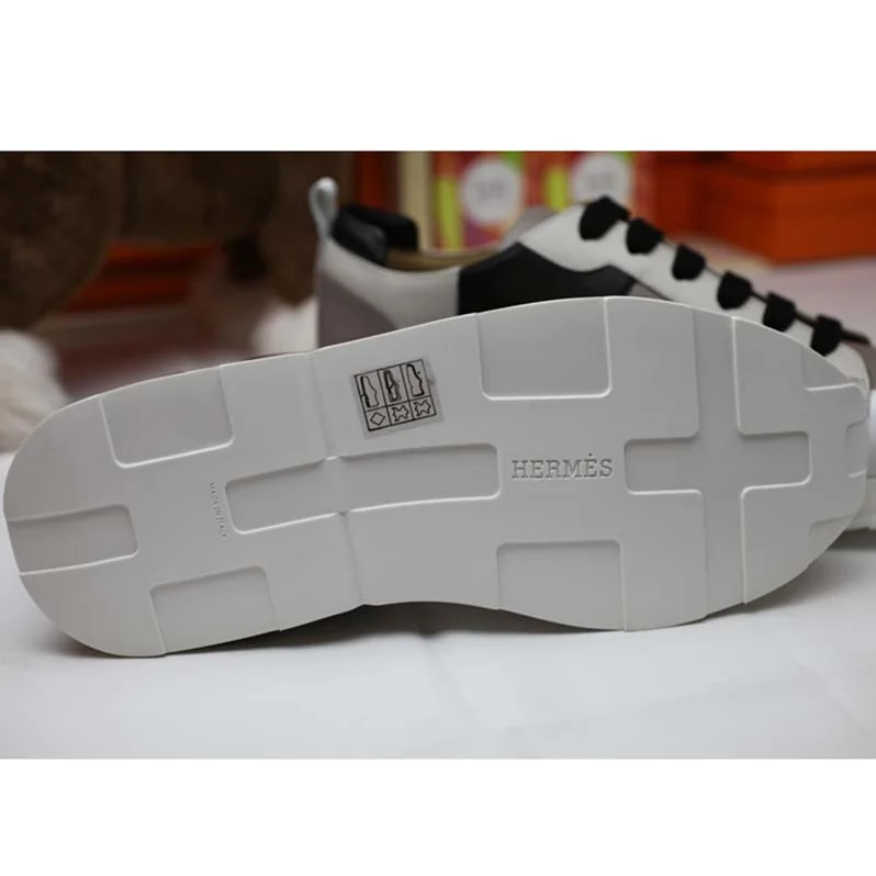 Hermes Rebus Sneaker Shoes White for Men Hermes Rebus Sneaker Shoes White for Men