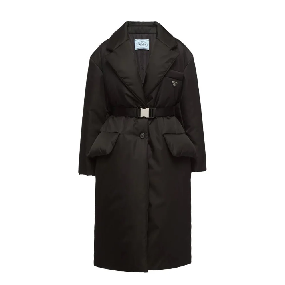 Prada Re-Nylon Down Coat Goose Down Padding for Women Prada Re-Nylon Down Coat Goose Down Padding for Women