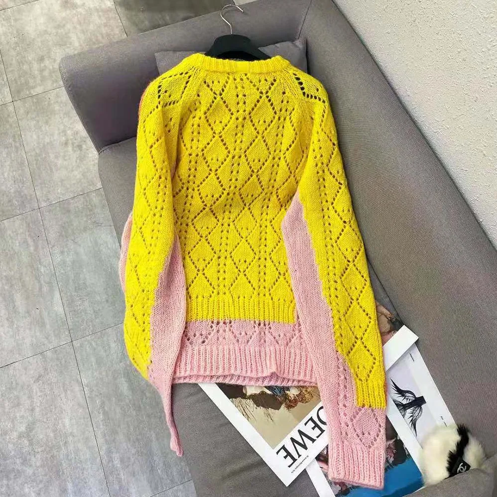 Loewe Trompe Loeil Sweater in Mohair for Women Loewe Trompe Loeil Sweater in Mohair for Women
