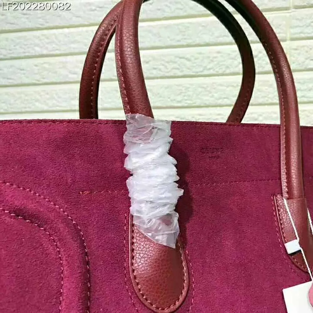 Celine Medium Luggage Phantom Bag in Baby Calfskin Leather in Purple Celine Medium Luggage Phantom Bag in Baby Calfskin Leather in Purple