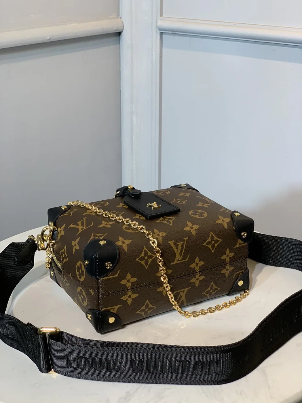 Louis Vuitton Petite Malle Souple Monogram Canvas Brown / LV