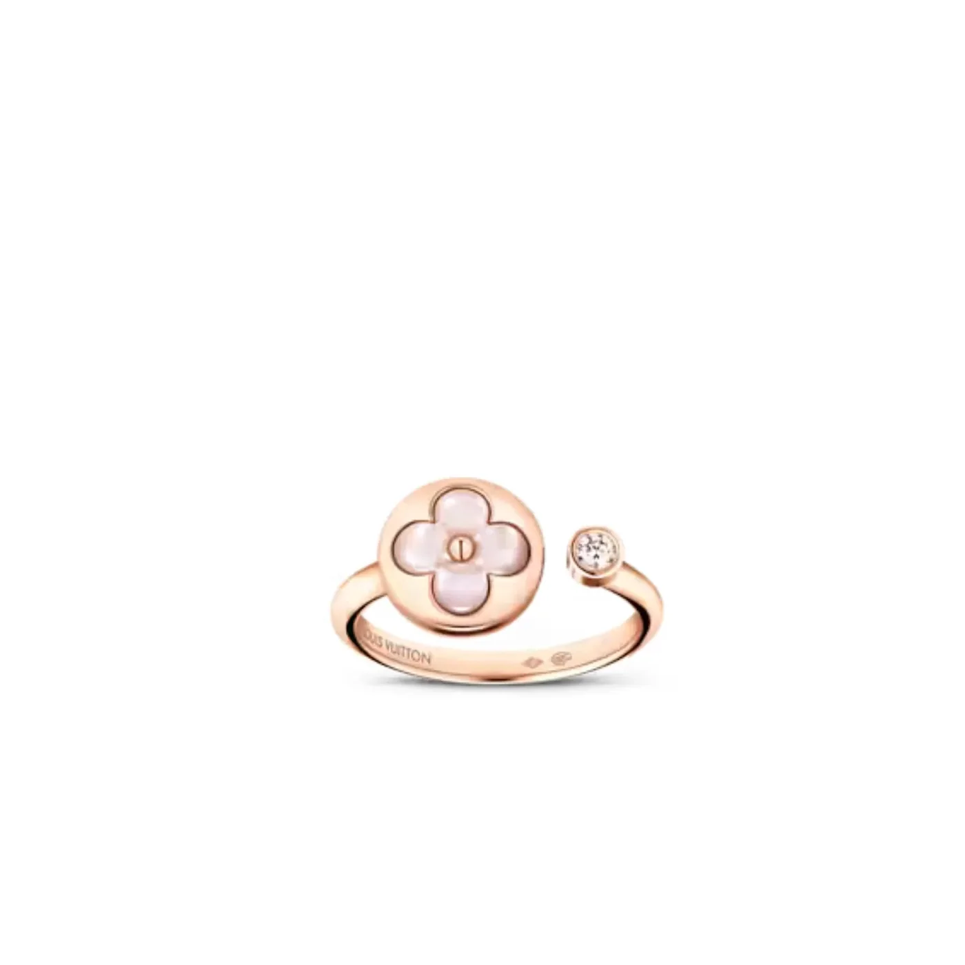 Louis Vuitton Color Blossom Mini Sun Ring Pink-Toned Q0S21A Louis Vuitton Color Blossom Mini Sun Ring Pink-Toned Q0S21A