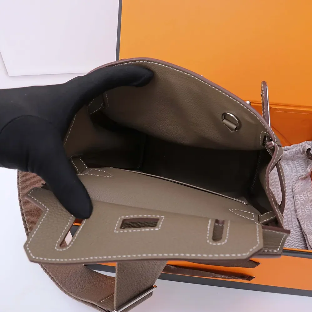 Hermes Hac A Dos PM Backpack for Unisex in Grey Hermes Hac A Dos PM Backpack for Unisex in Grey