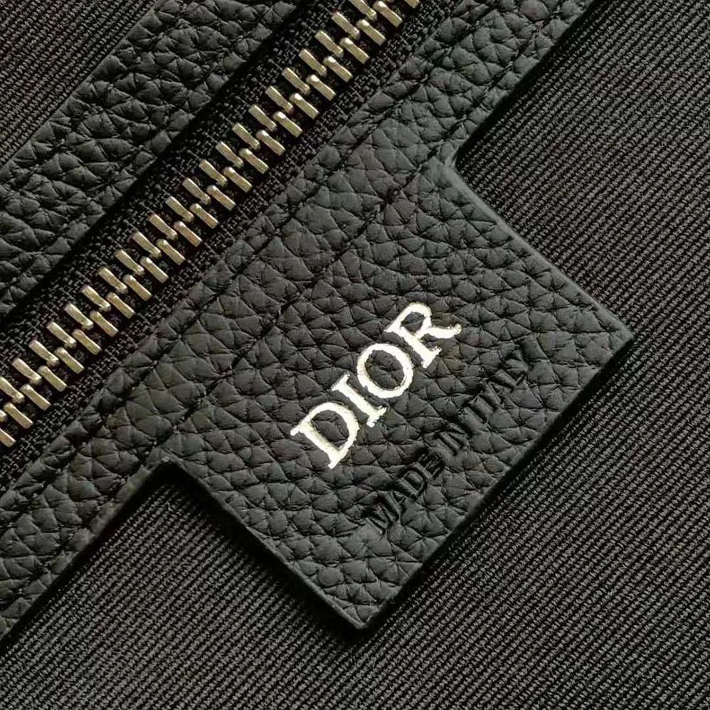 Dior Weekender 50 Bag Black Maxi Dior Oblique Jacquard for Men