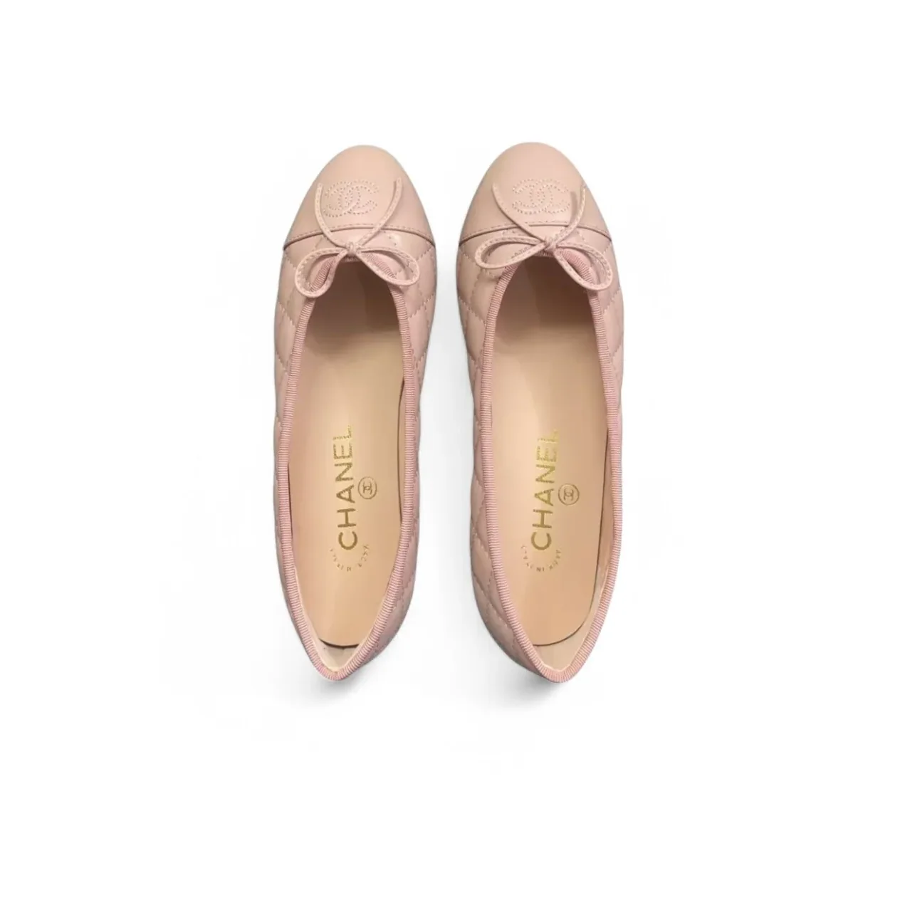 Chanel Ballet Flats Light Pink Chanel Ballet Flats Light Pink