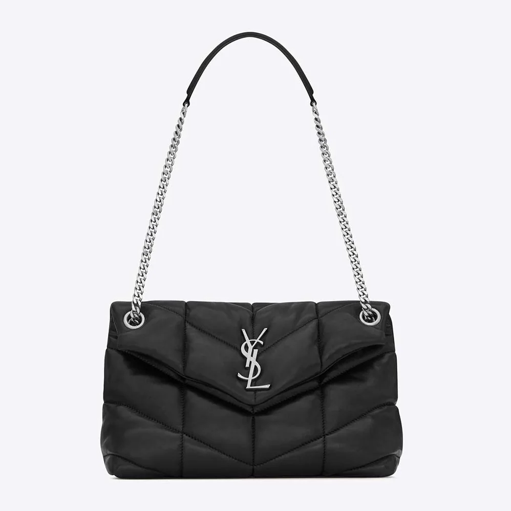 Saint Laurent YSL Loulou Puffer Small Bag in Quilted Lambskin for Women Saint Laurent YSL Loulou Puffer Small Bag in Quilted Lambskin for Women