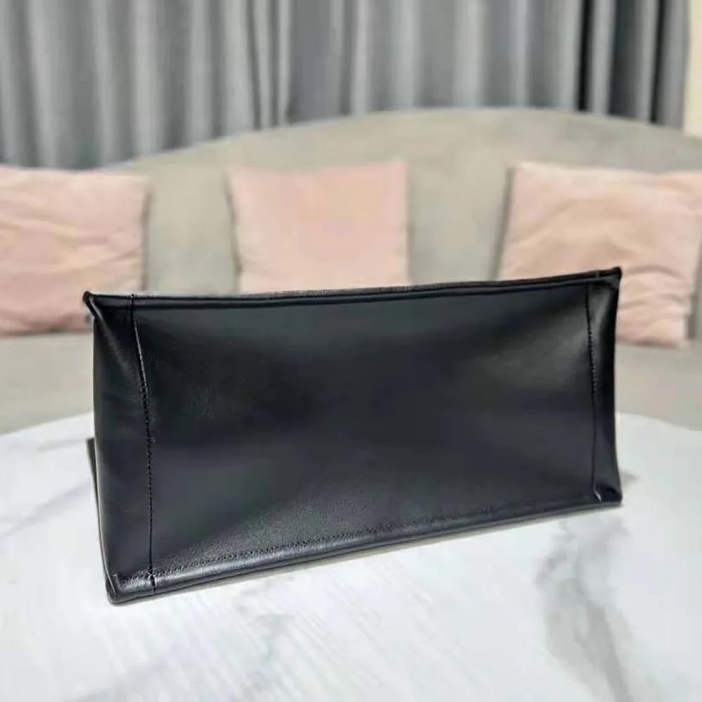Dior Medium Dior Essential Tote Bag Black Archicannage Calfskin for Women