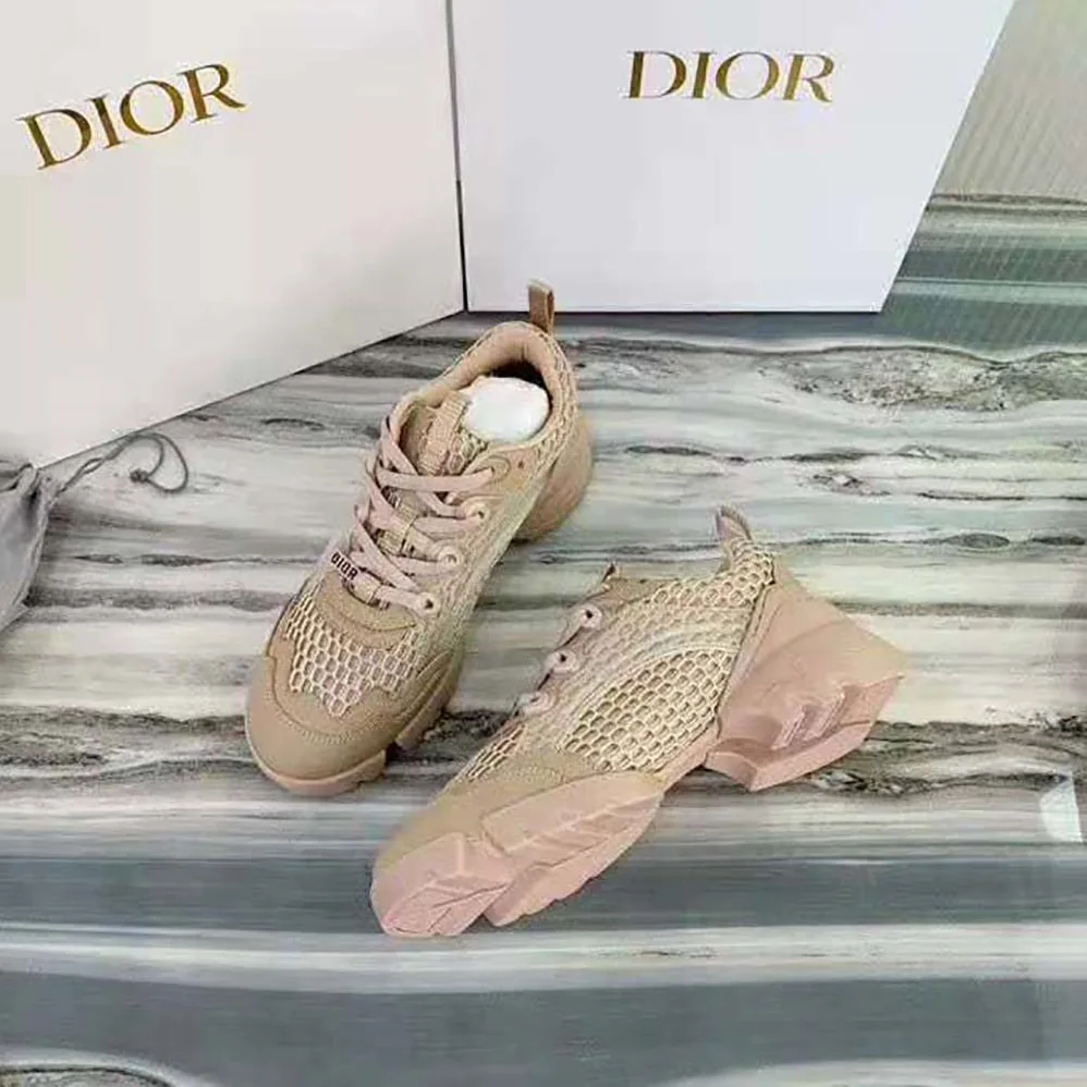 Dior D-Connect Sneaker for Women in Pink Dior D-Connect Sneaker for Women in Pink