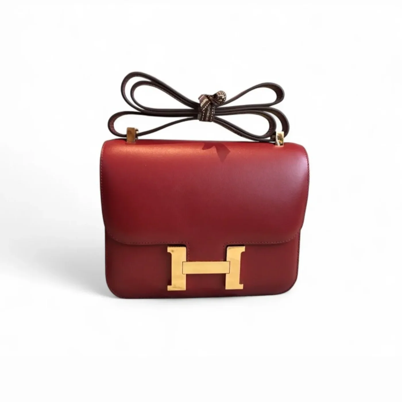 Hermes Constance 24 Crossbody Bag / Burgundy Swift Leather Gold Hardware Hermes Constance 24 Crossbody Bag / Burgundy Swift Leather Gold Hardware