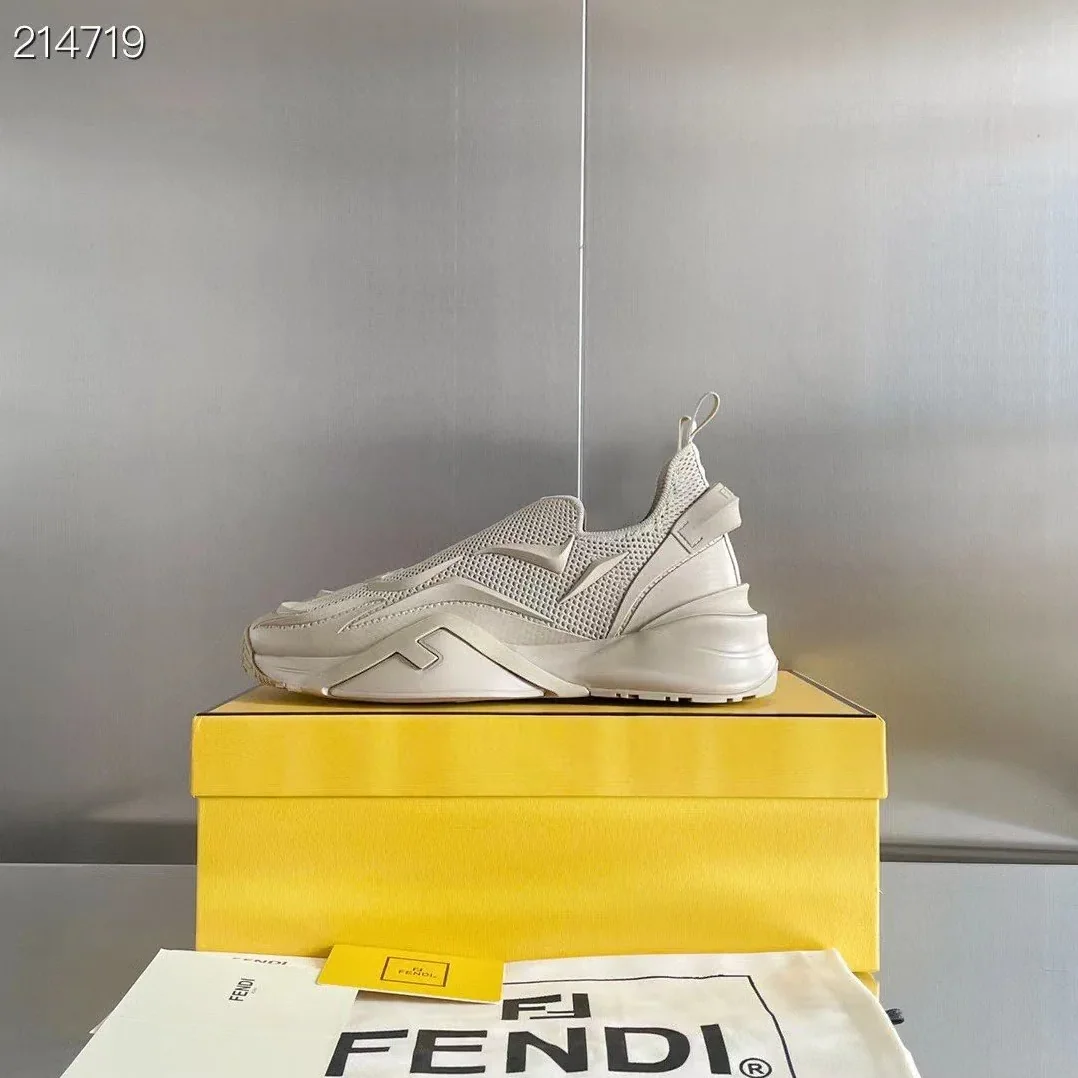 Fendi Flow Beige Sneakers 7E1504AHI8F0EJB
