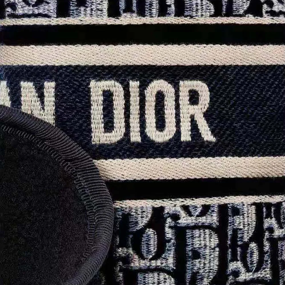 Dior Dior Chez Moi Dior Granville Ankle Boot Blue Dior Oblique Embroidered Velvet for Women