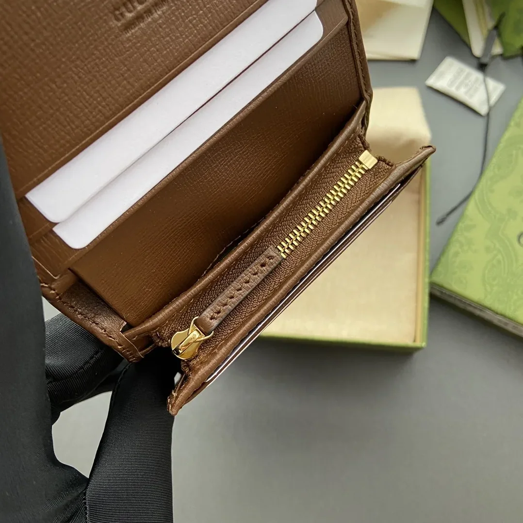 Gucci Horsebit 1955 Card Case Wallet Brown / Gucci Horsebit 1955 Card Case Wallet Brown /