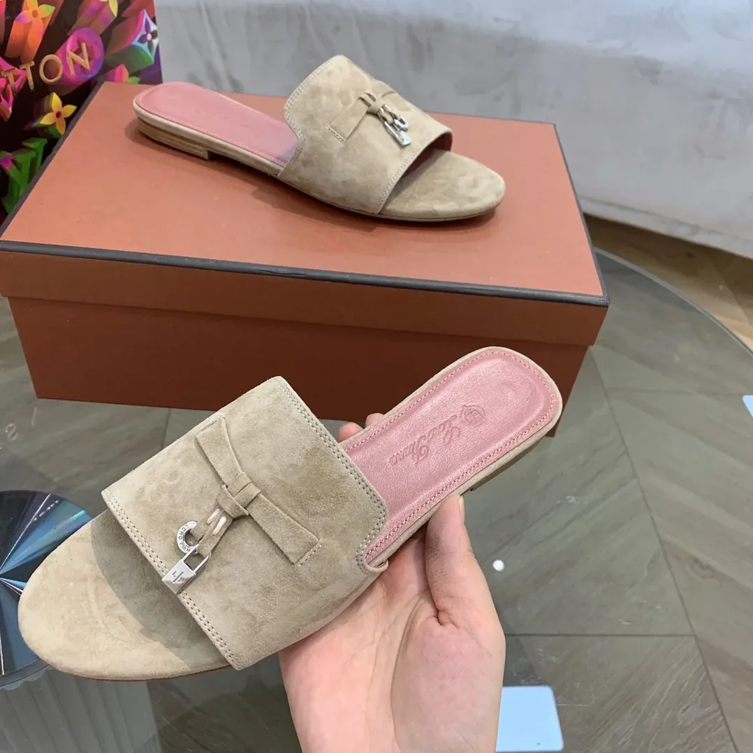 Loro Piana Summer Charms Sandal Egyptian Rock - FAI5580 D02I Loro Piana Summer Charms Sandal Egyptian Rock - FAI5580 D02I