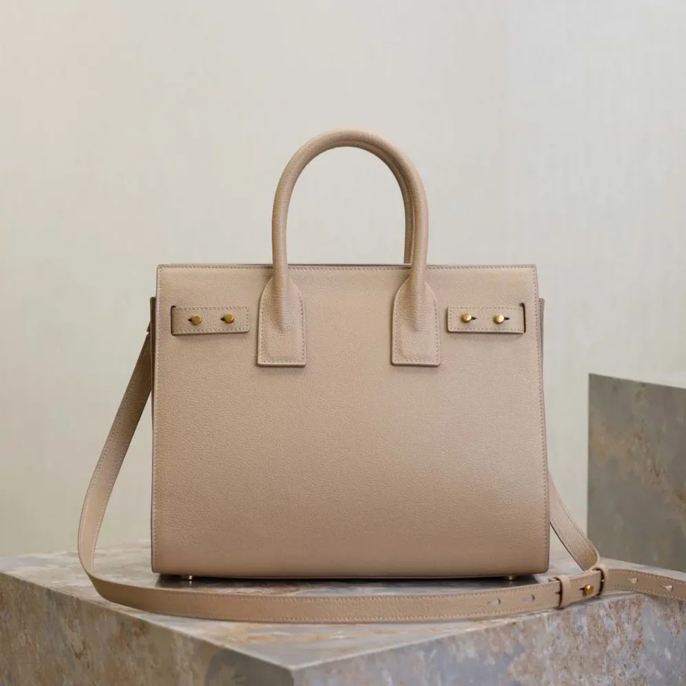 Saint Laurent YSL Small Sac De Jour In Supple Grained Leathe for Women in Beige Saint Laurent YSL Small Sac De Jour In Supple Grained Leathe for Women in Beige