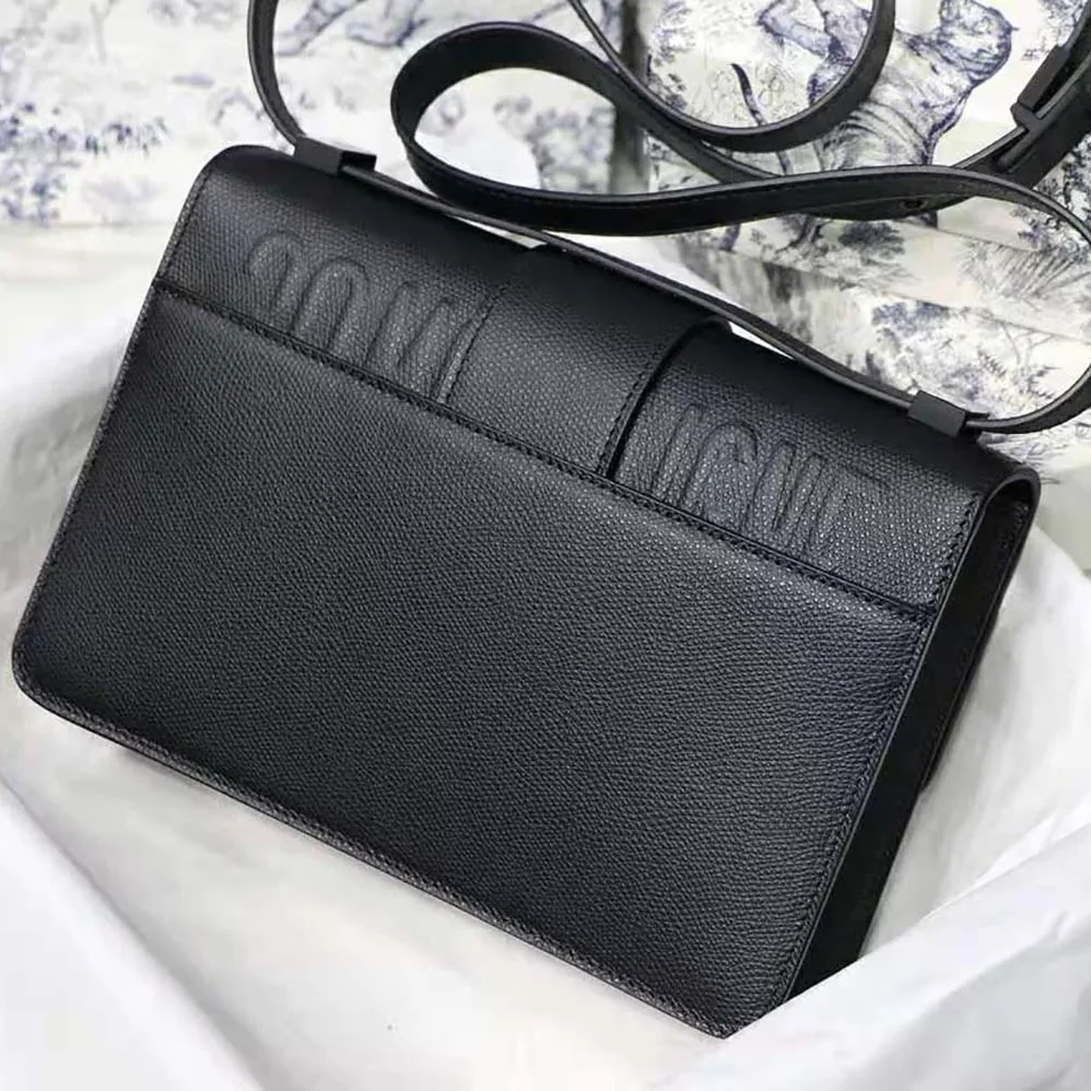 Dior 30 Montaigne Bag Black Ultramatte Grained Calfskin for Women Dior 30 Montaigne Bag Black Ultramatte Grained Calfskin for Women