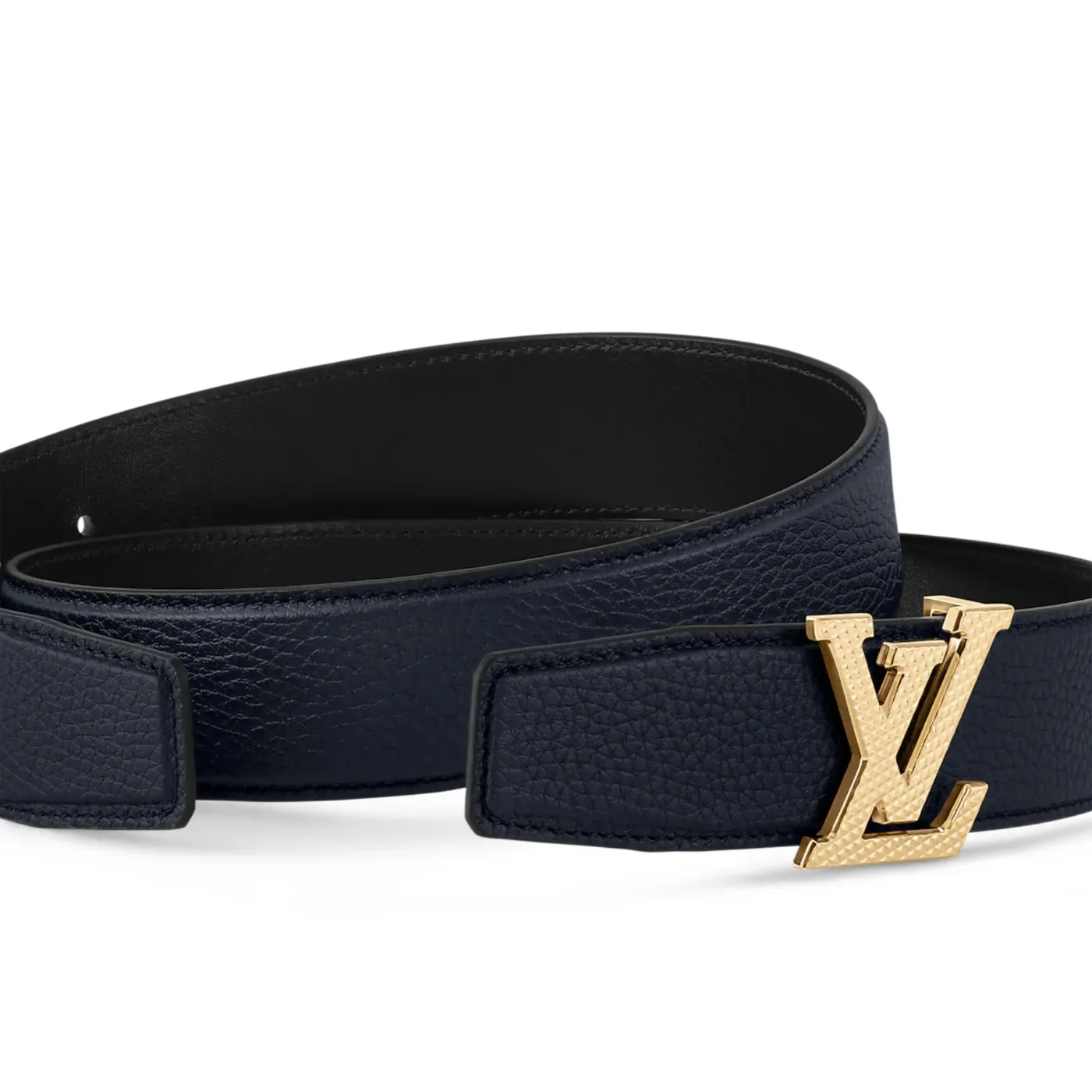 Louis Vuitton LV Heritage Reversible Belt Black