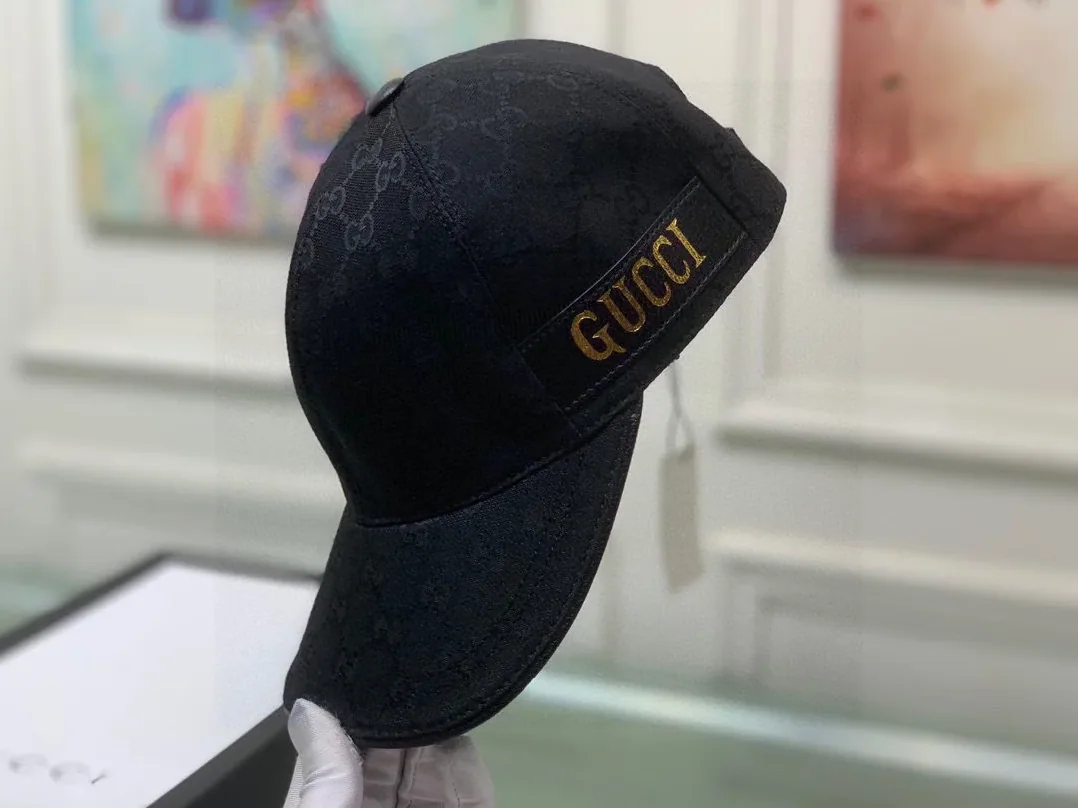 Gucci Baseball Hat Black Gucci Baseball Hat Black