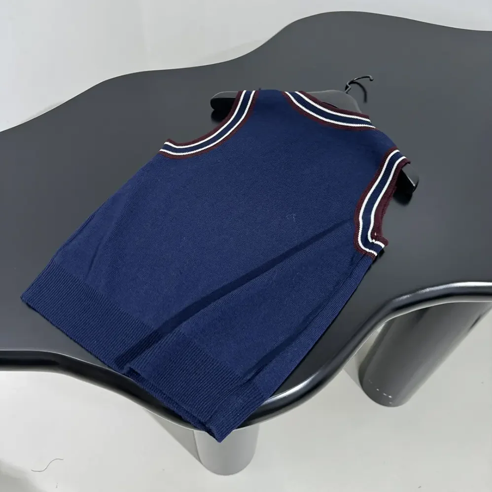 Miu Miu Wool and Cashmere Knit Vest for Women Miu Miu Wool and Cashmere Knit Vest for Women