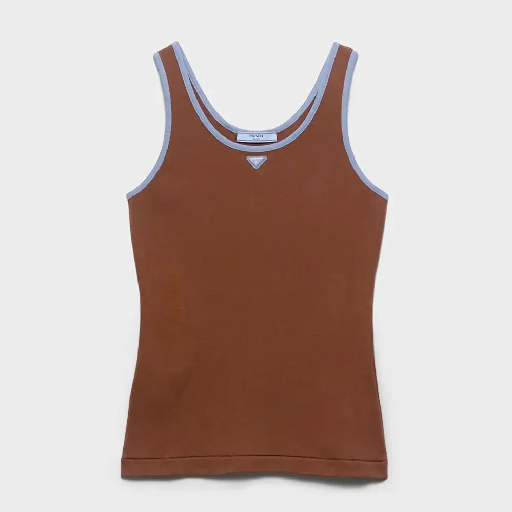 Prada Old Cotton Tank Top for Women Prada Old Cotton Tank Top for Women
