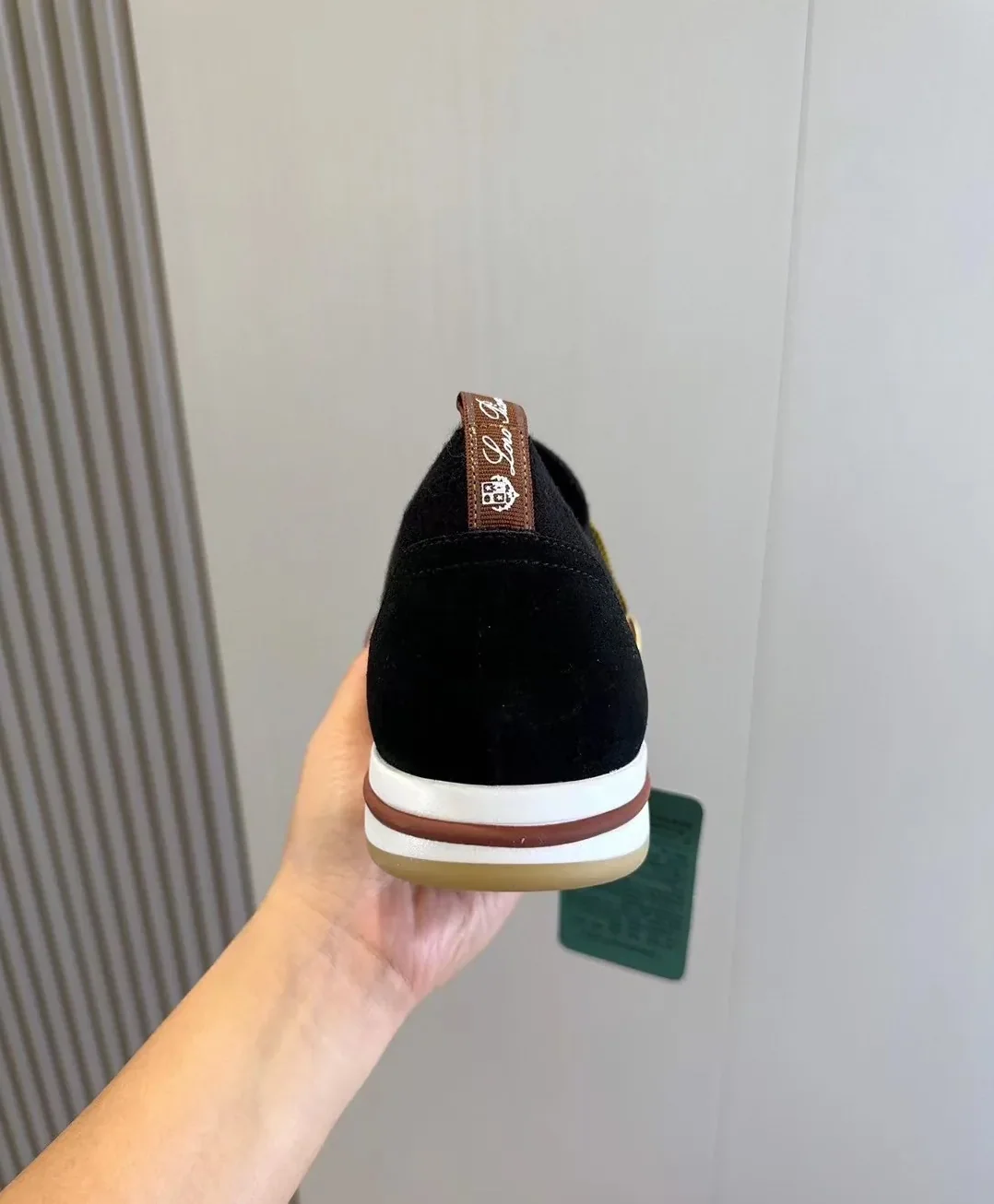 Loro Piana 360 Lp Flexy Walk Sneaker Black Loro Piana 360 Lp Flexy Walk Sneaker Black