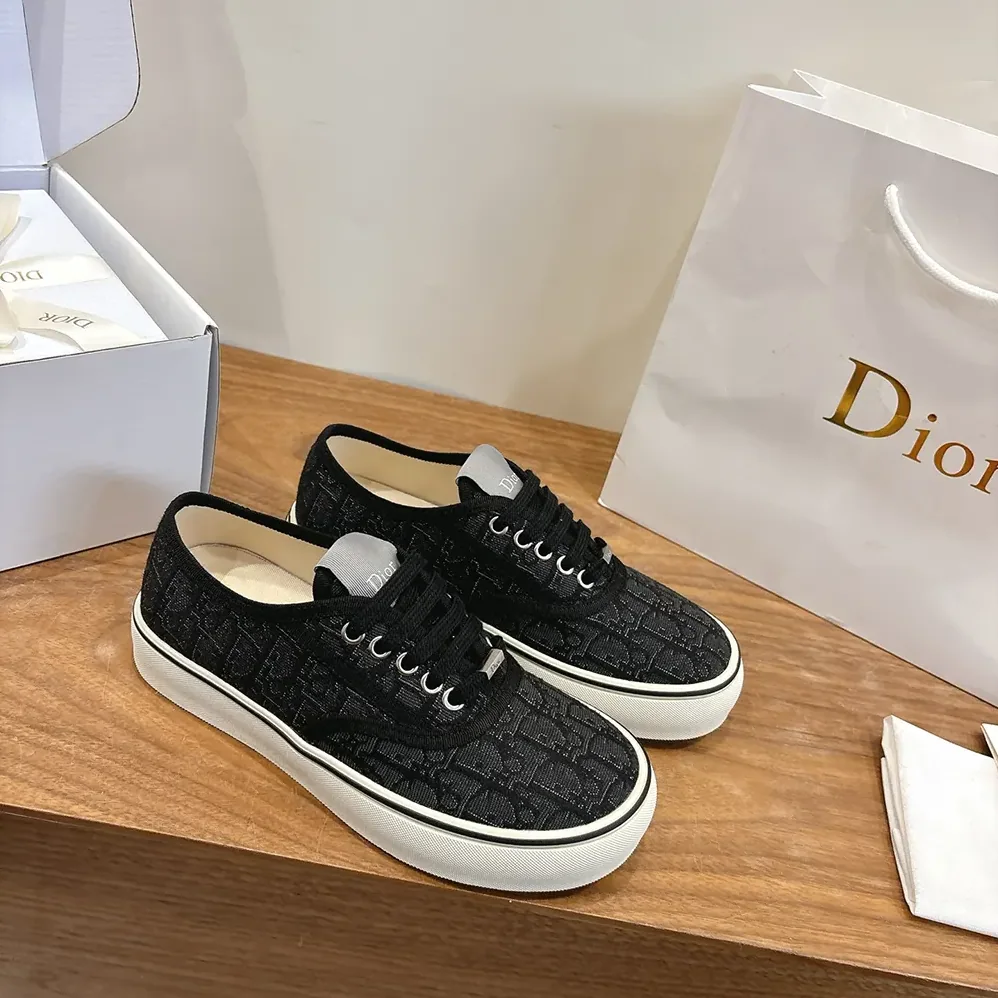 Dior Saltwind Sneaker Black Dior Oblique Jacquard for Unisex