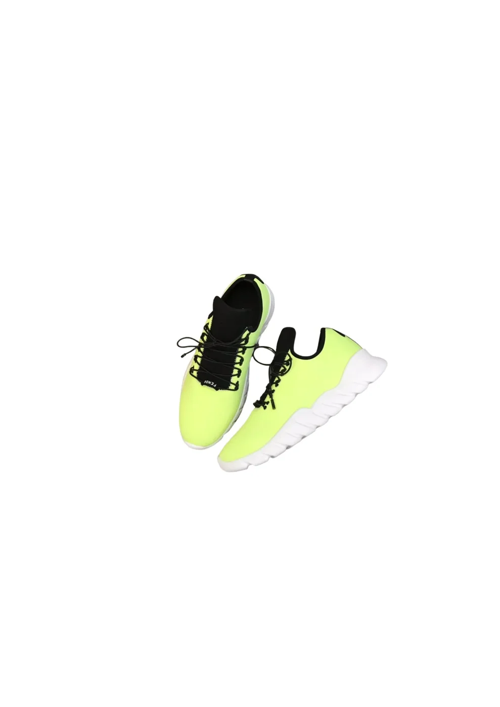 Fendi FD Faster Trainers Light Green Fendi FD Faster Trainers Light Green