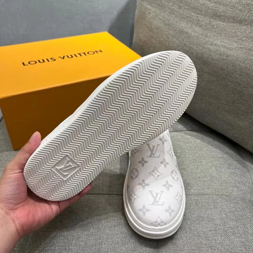 Louis Vuitton Beverly Hills Slip On White