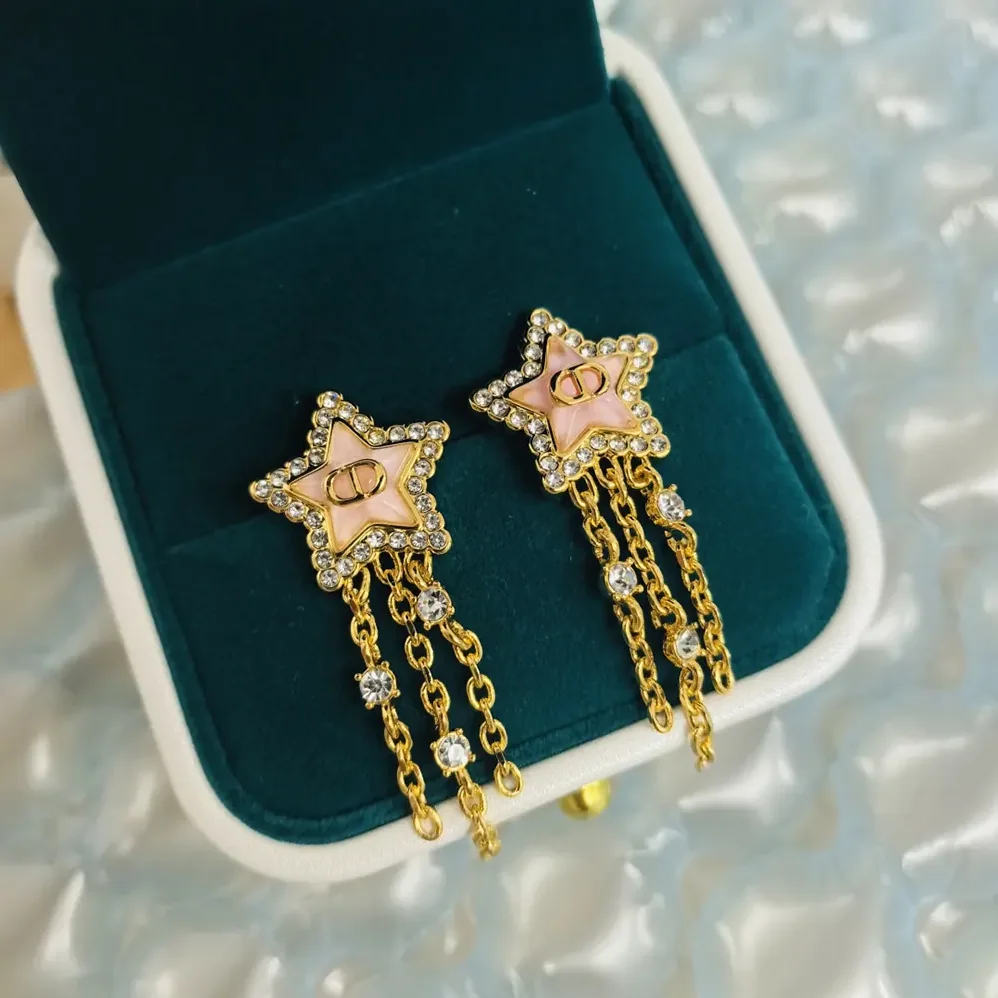 Dior Petit CD Lucky Baroque Earrings Gold-Finish Metal Silver for Women in Tone Crystals Dior Petit CD Lucky Baroque Earrings Gold-Finish Metal Silver for Women in Tone Crystals