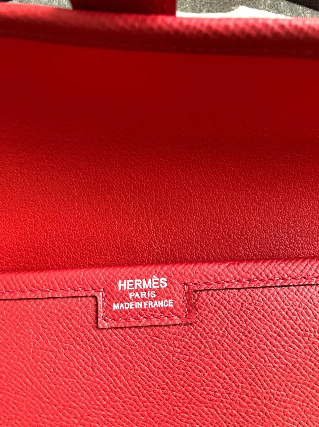 Hermes Jige Elan 29 Clutch Wallet in Red Hermes Jige Elan 29 Clutch Wallet in Red