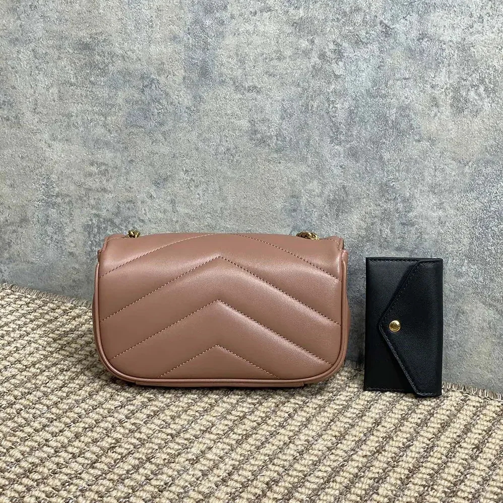 Saint Laurent YSL Loulou Mini in Lambskin-821749AAEAX5036 for Women Saint Laurent YSL Loulou Mini in Lambskin-821749AAEAX5036 for Women