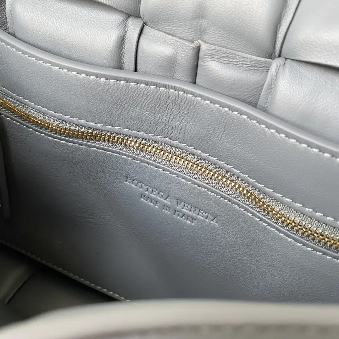 Bottega Veneta Padded Cassette Gray Bottega Veneta Padded Cassette Gray
