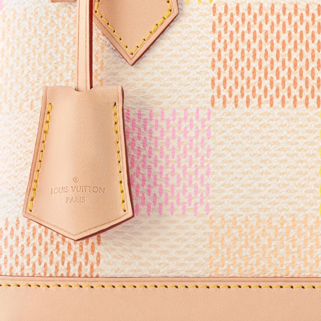 Louis Vuitton Alma BB Top Handle Bag in Peach Gold Hardware Louis Vuitton Alma BB Top Handle Bag in Peach Gold Hardware