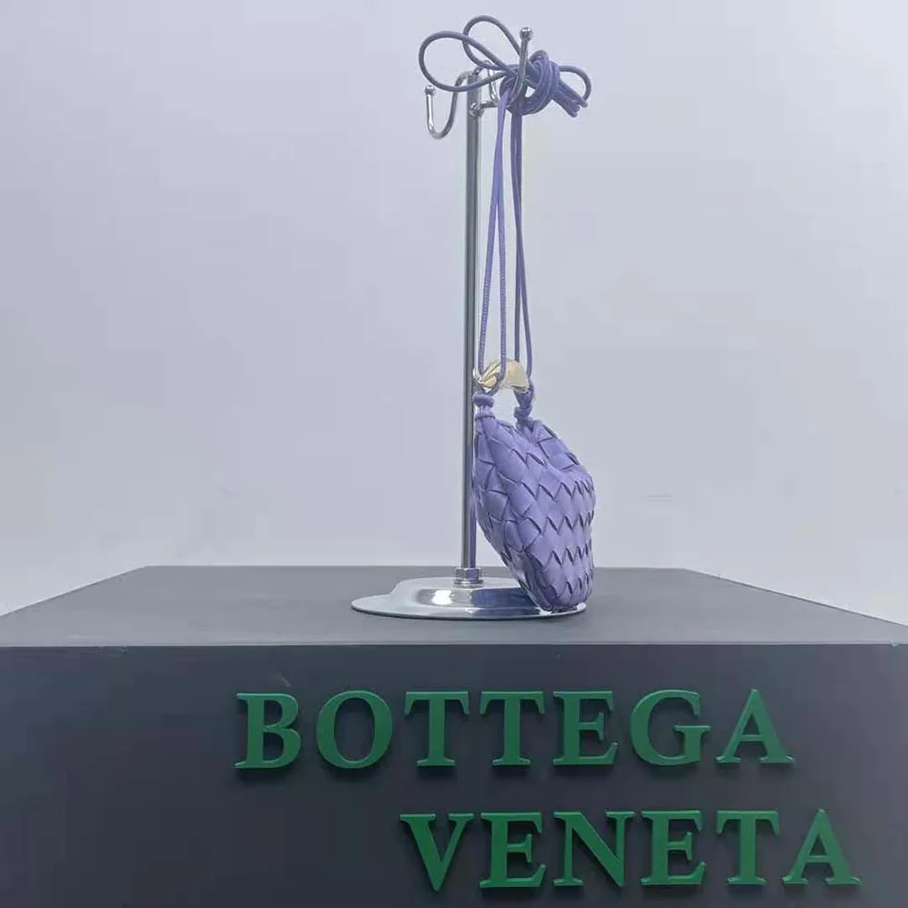 Bottega Veneta Mini Sardine in Supple Lambskin Leather for Women in Purple