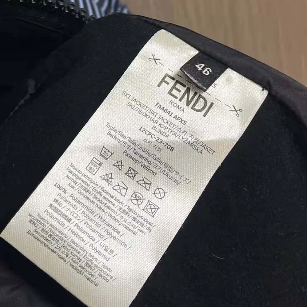 Fendi Multicolor Nylon Blouson-FAA641APX5F1ML9 for Men